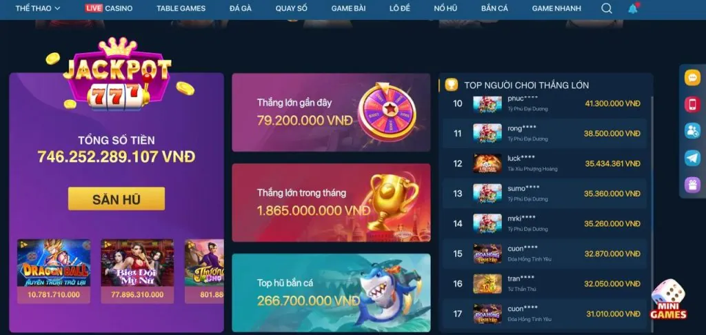 Chương trình hoàn trả không giới hạn tại 97win